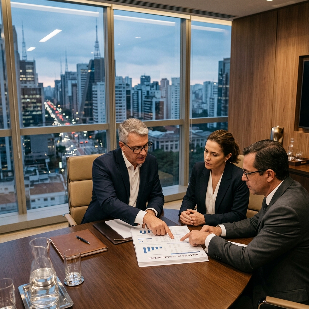 Reunião de Perícia Contábil